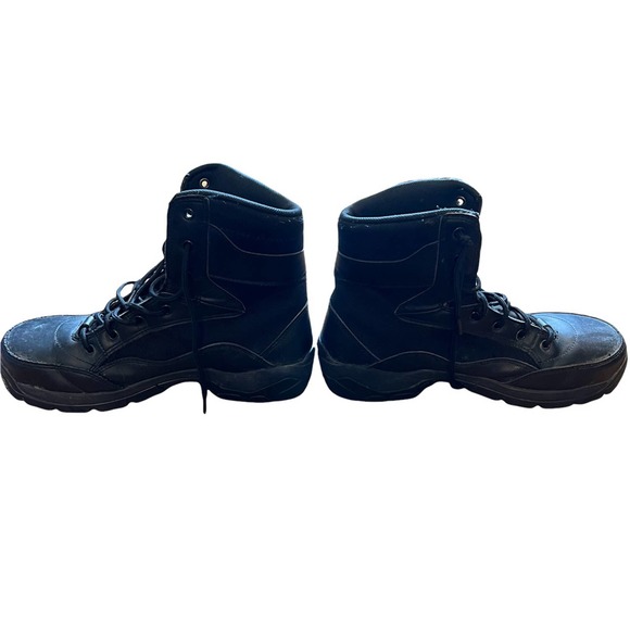 INTERCEPTOR Tactical Steel Toe Boots Men\'s Size 10 Black High Top Lace Up main image 8